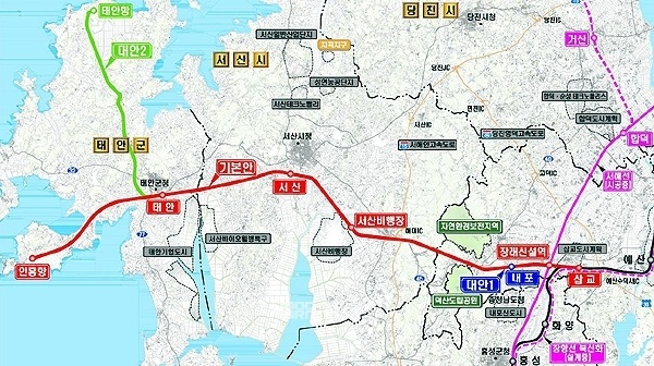 고속도로 예정